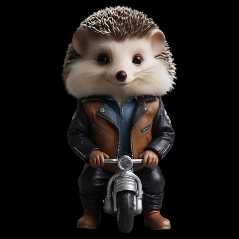 Herisson motard
