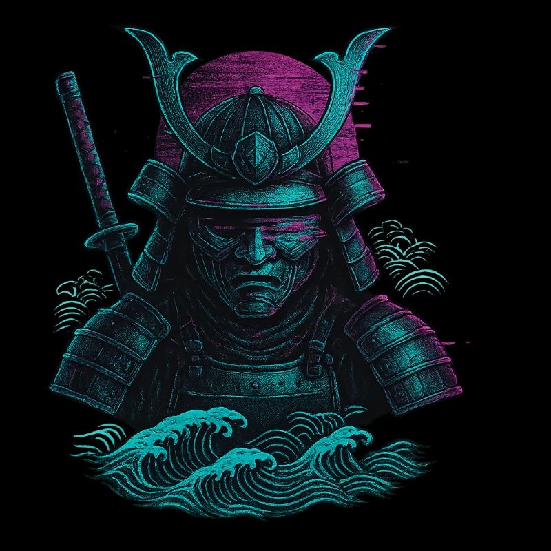 Glitch Samurai - Le guerrier numérique