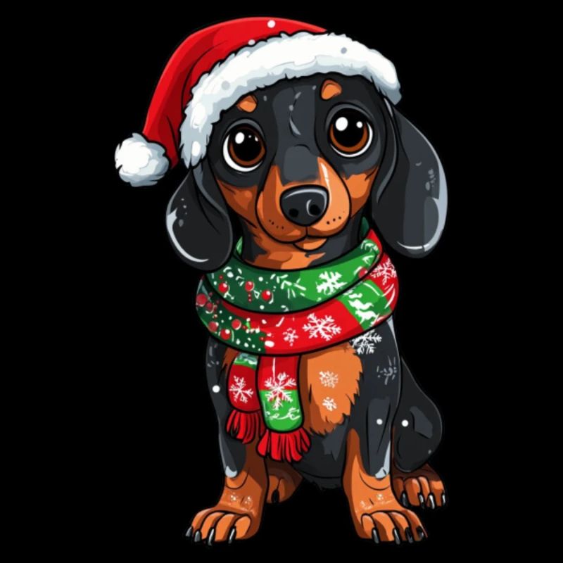 Weihnachts Dackel