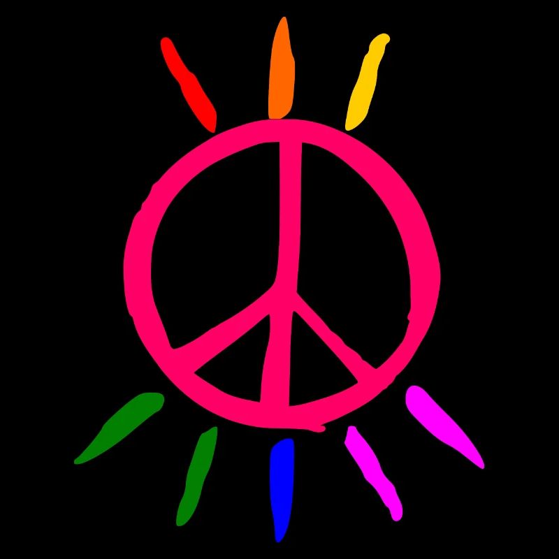 lgbt peace sign