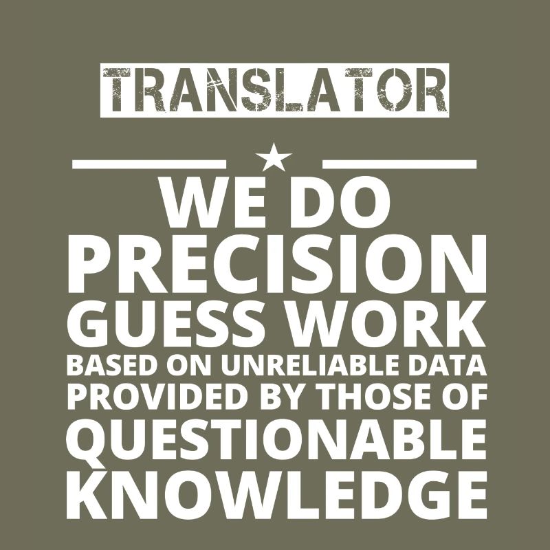 gift problem job precision TRANSLATOR