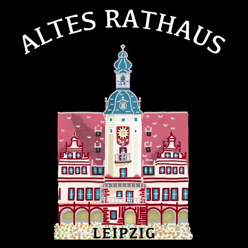 Leipzig, iconic historic town hall, Saxony