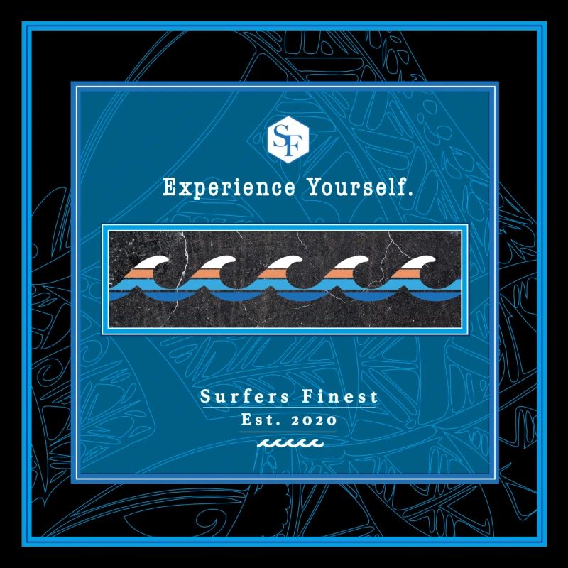 Surf Design Waves Logo Polynesian