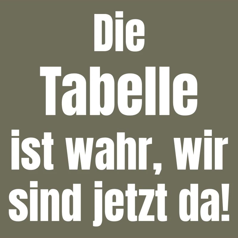 The table is true, we are here now!