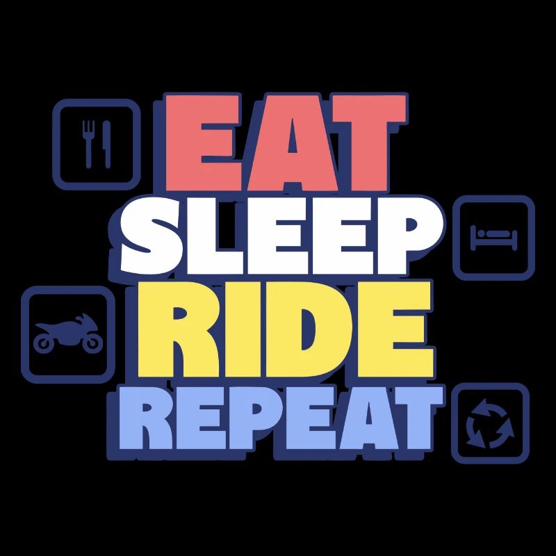 Eat, sleep, ride – motorcycling non-stop!