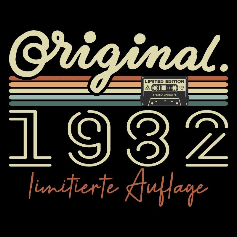 Original 1982 Millésime 1982 Anniversaire Rétro 1982