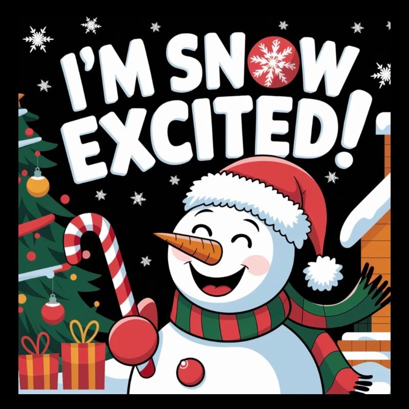 I'M SNOW EXCITED!