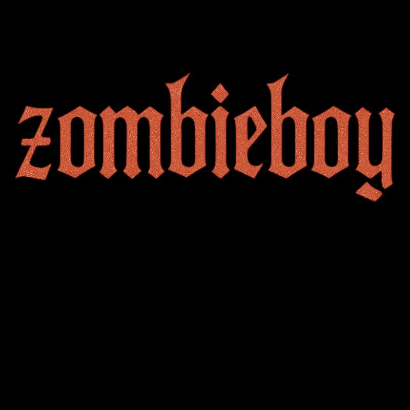 Zombieboy Gothic Schriftzug