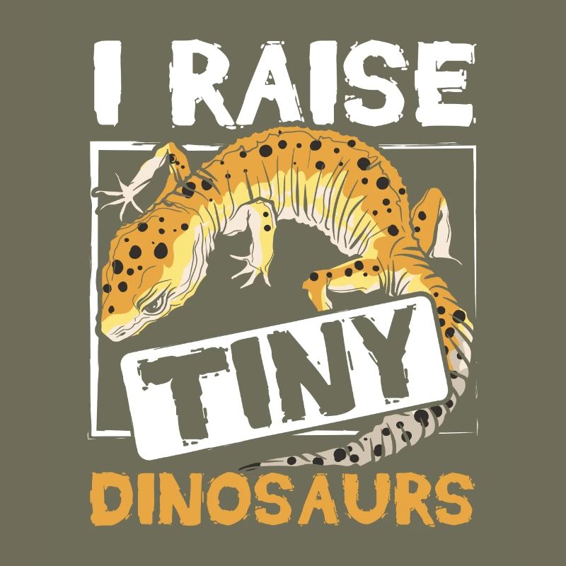 I raise tiny dinosaurs leopard gecko