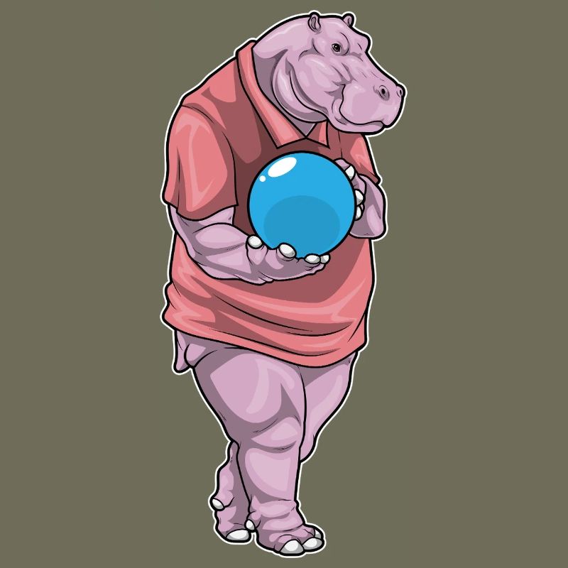 Hippo Bowling Boule de bowling