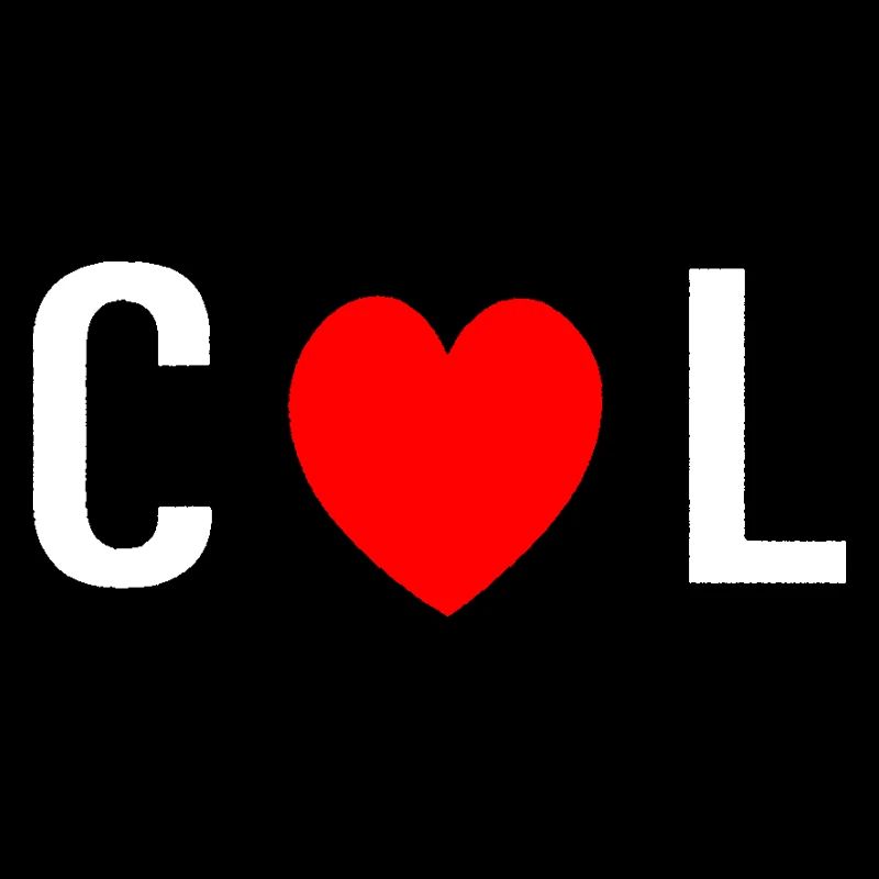 COL with red love heart