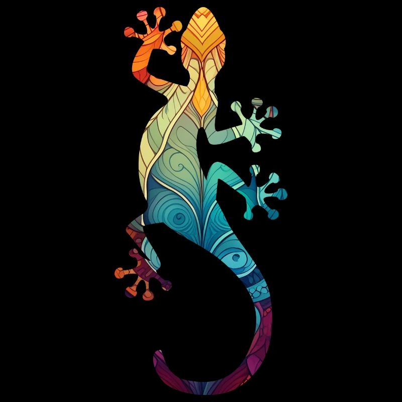 Mandala Gecko