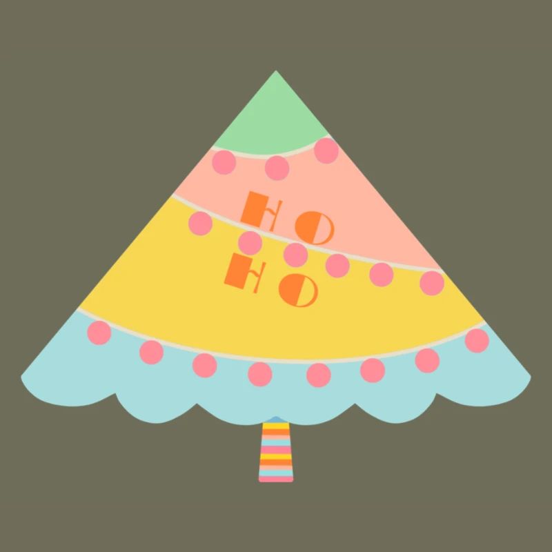 Fröhlicher Weihnachtsbaum