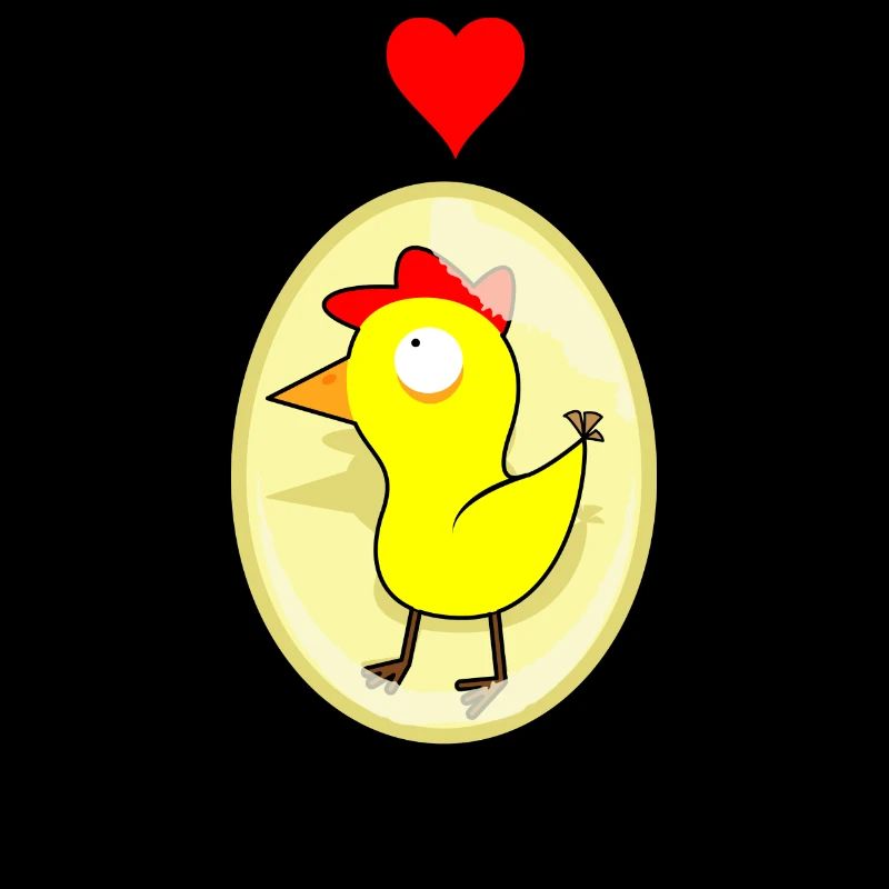 j'aime le poulet pas né
