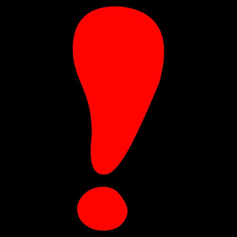 Big, Bold Exclamation!