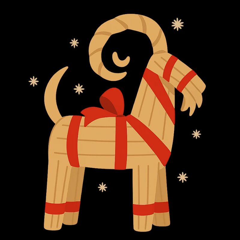 Julbock – Chèvre de Noël suédoise