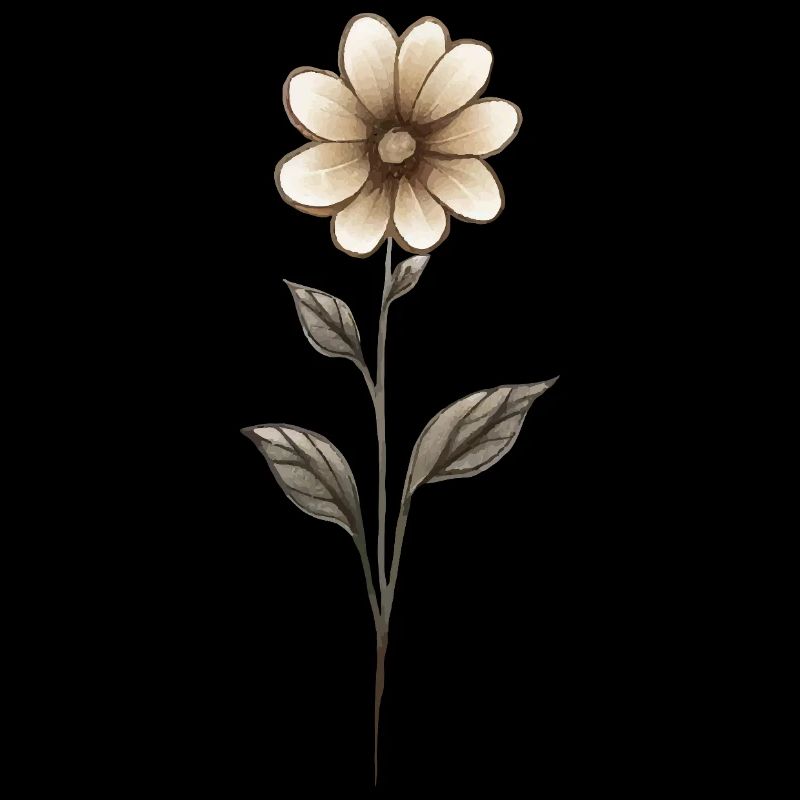 Croquis fleur