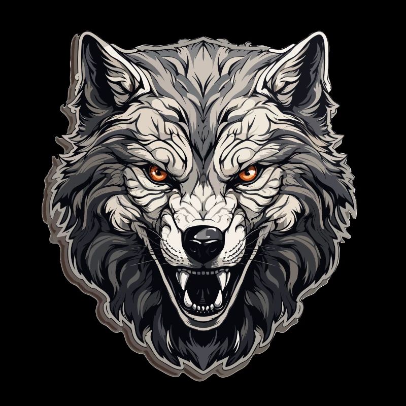 Loup - Illustration