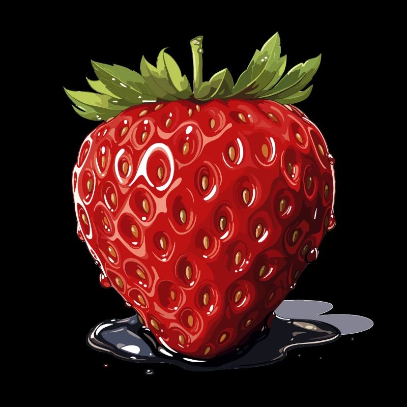 Erdbeere - Illustration