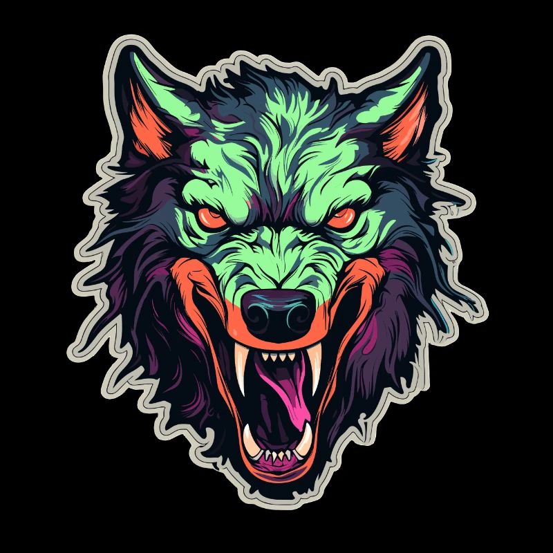 Loup - Illustration