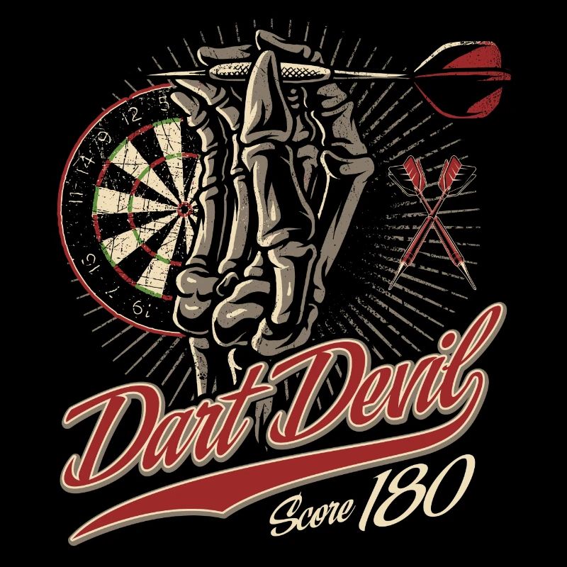 Dart Shirt the Dart-Devil - Score 180 - triple 20
