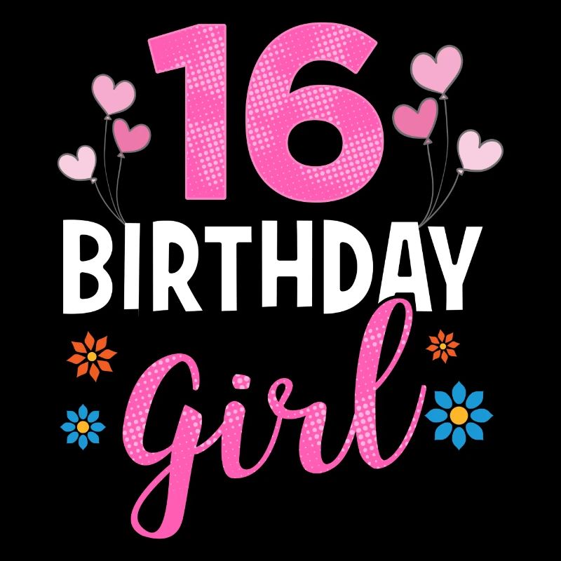 Fille d'anniversaire - 16 ans