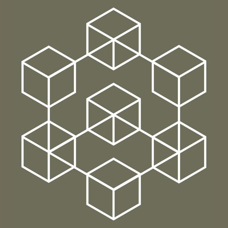 Blockchain Kette - Bitcoin - Krypto - Crypto