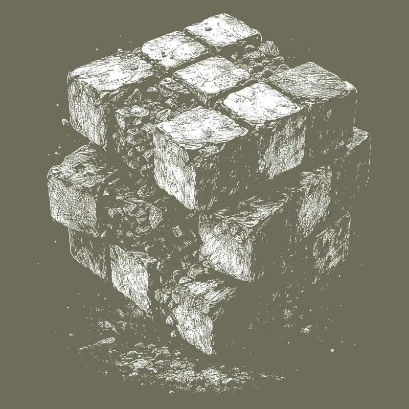 Brick Cube Geometry