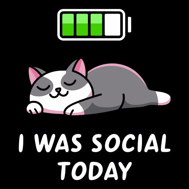 Recharge Mode: I Was Social Today