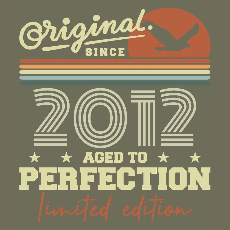 Original 2012 Retro 2012 Geburtstagsgeschenk