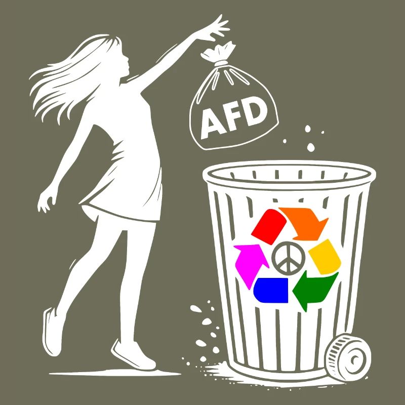 FCK AFD - Against the Right - keep your environment clean