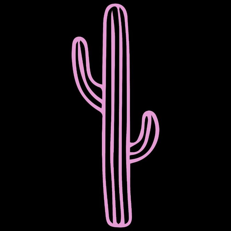 Minimal Cactus Shirt – Boho Desert Aesthetic