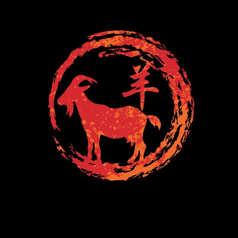 Ziege chinesisches Tierkreiszeichen