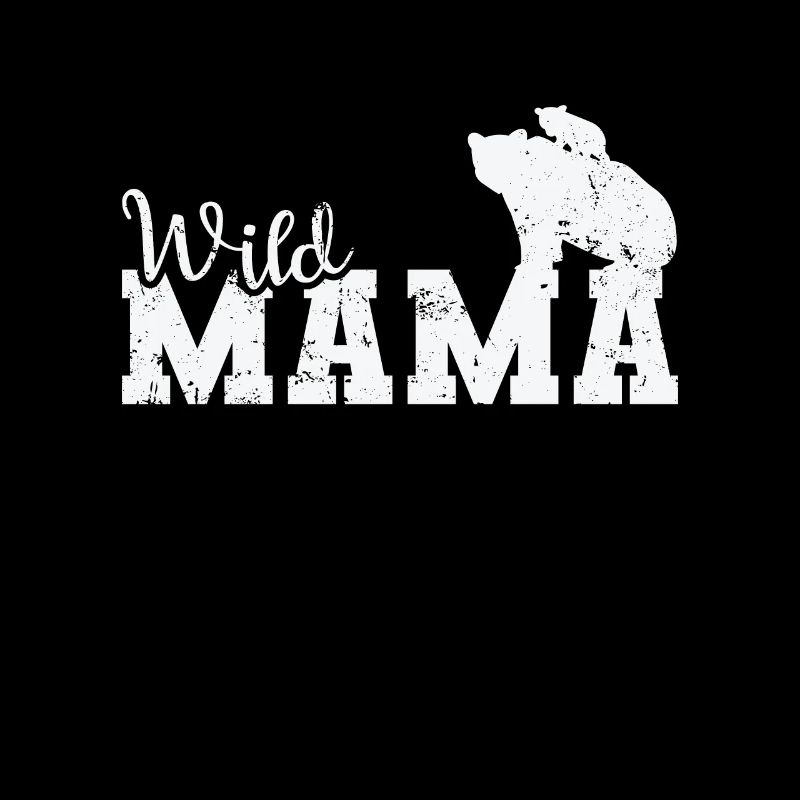 Mama sauvage Ours animal forestier