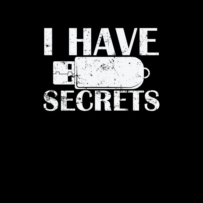 J’ai des secrets USB Stick Retro Storage Module