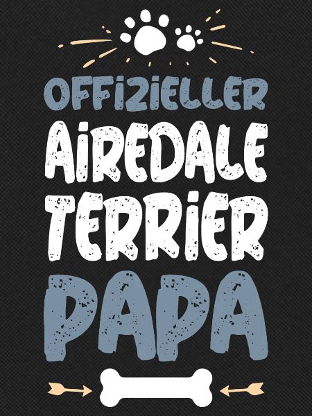 Offizieller Airedale Terrier Papa