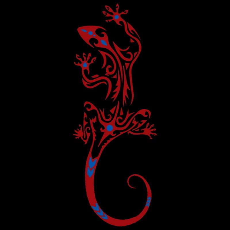 Tribal Lizard