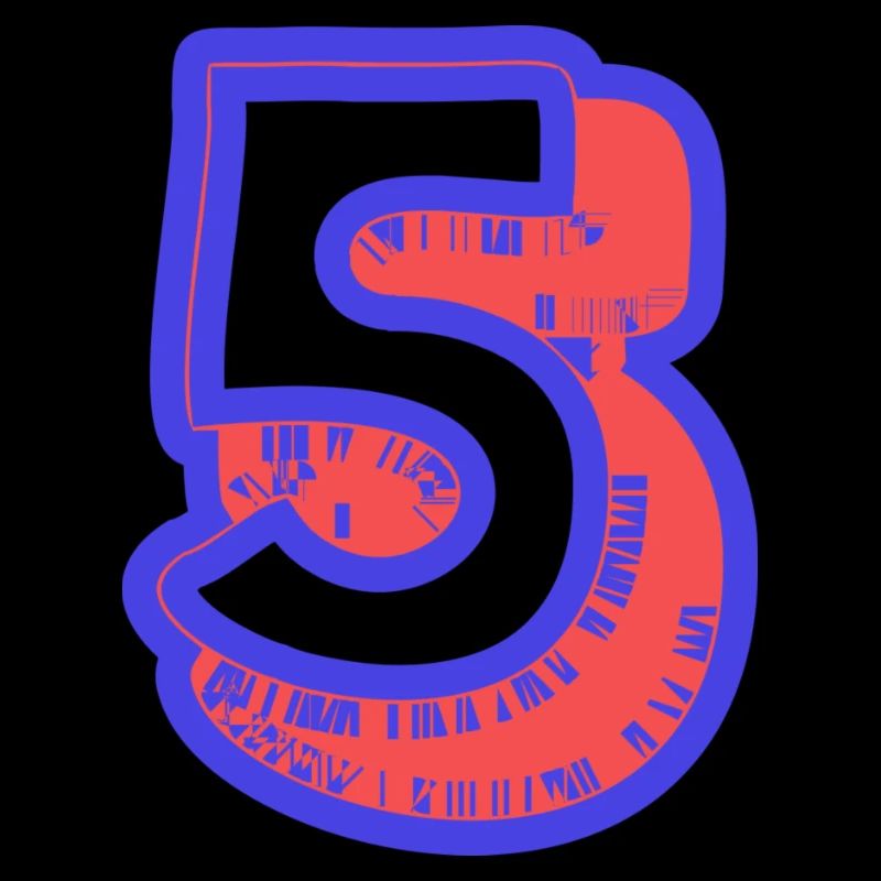 5. 5 ANS. 5e ANNIVERSAIRE. ANNIVERSAIRE 5 ANS