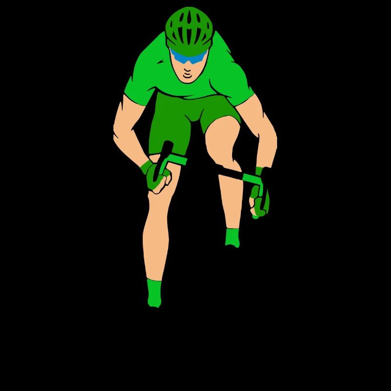 Sprinter auf dem Rennrad