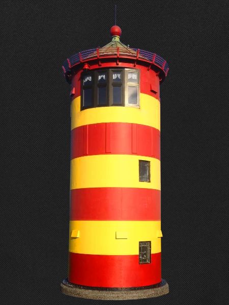 Pilsumer Leuchtturm freigestellt