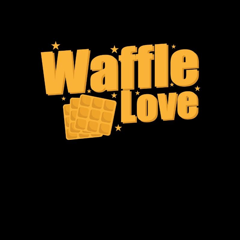 Waffle Love Snack Gebäck Teig Bäcker