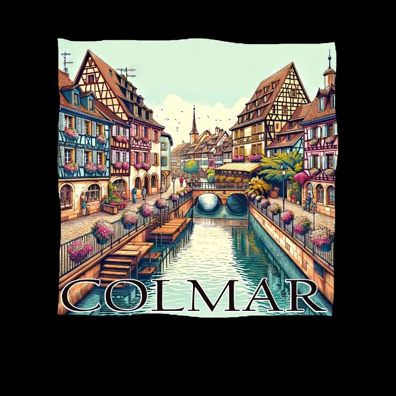 Colmar Frankreich - Stadt der Kanäle &