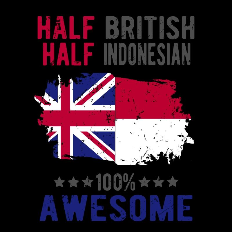 Half British Half Indonesian