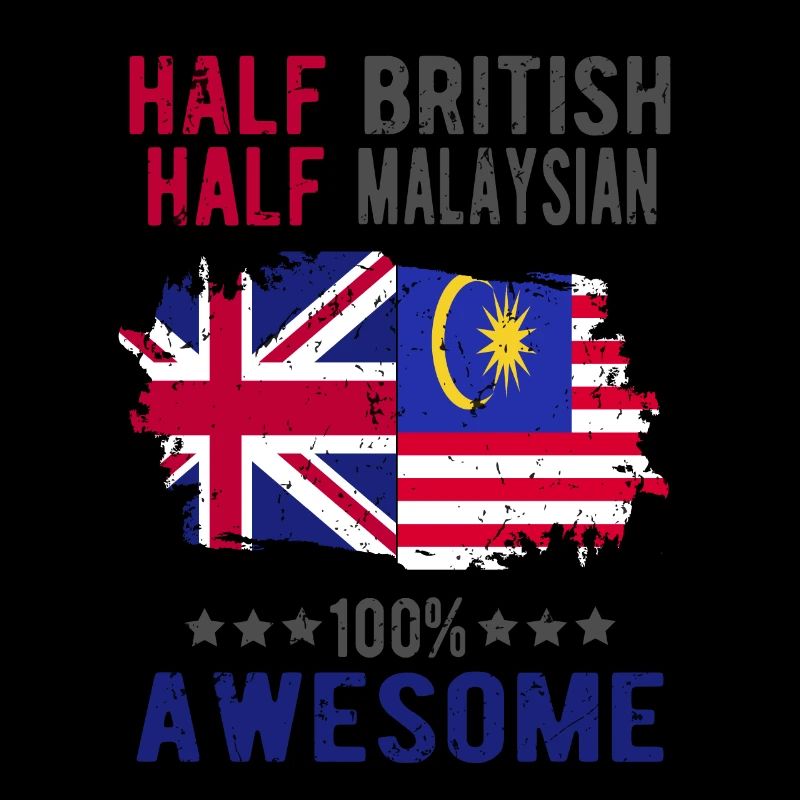 Half British Half Malaysian