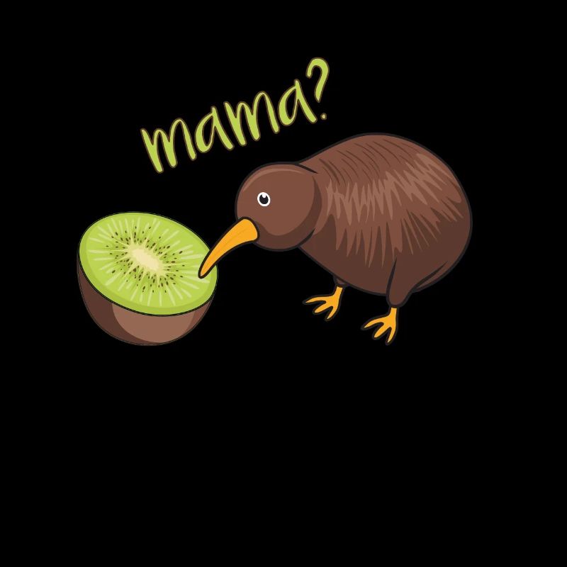 mama? witzige Kiwi Geschenkidee Kiwis