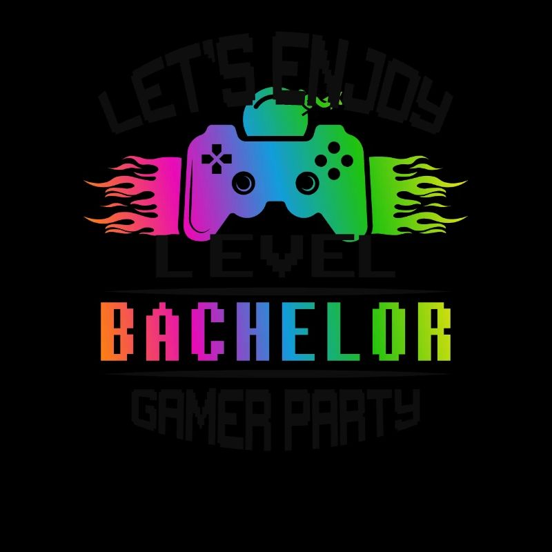 Level BACHELOR keep calm and game on