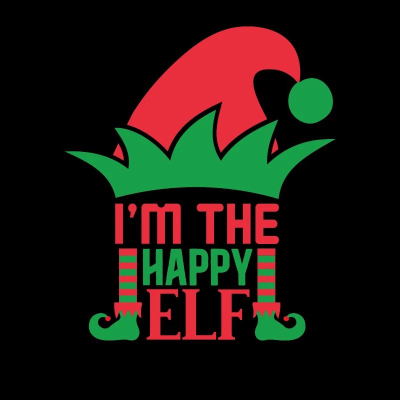 I am the cheerful Elf Norwegian pattern