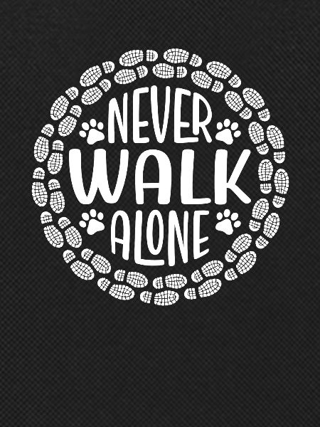 Never go alone