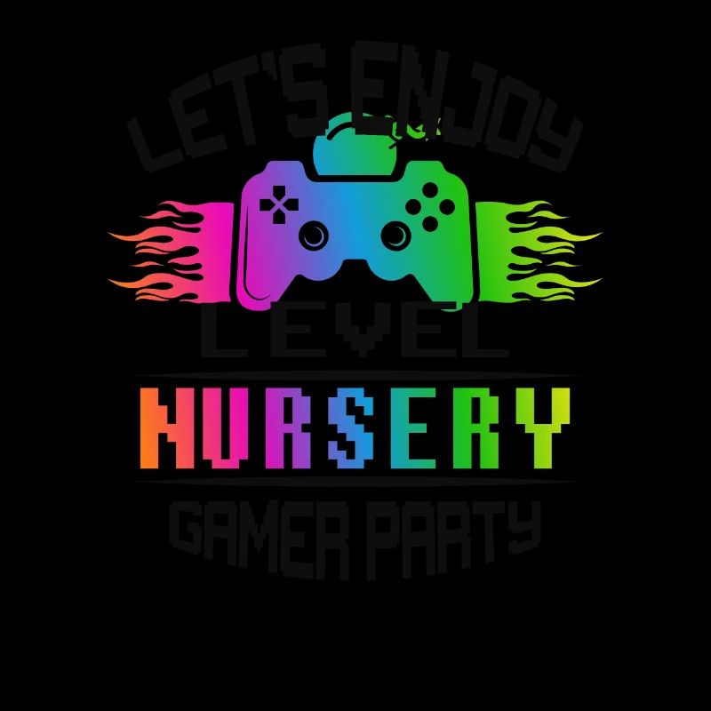Level NURSERY keep calm and game on