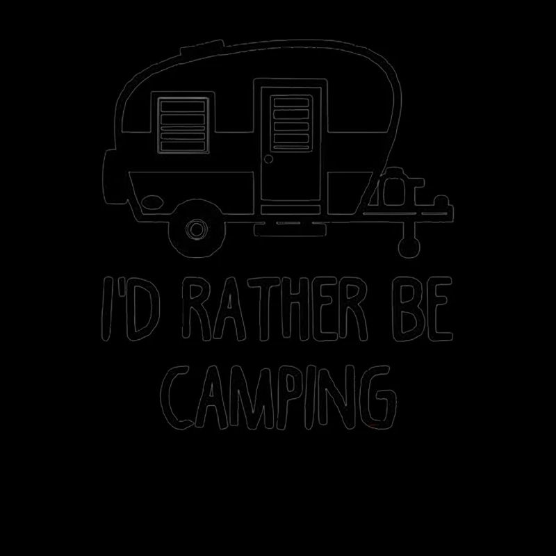 Ich bin lieber auf dem Campingplatz Wandershirt